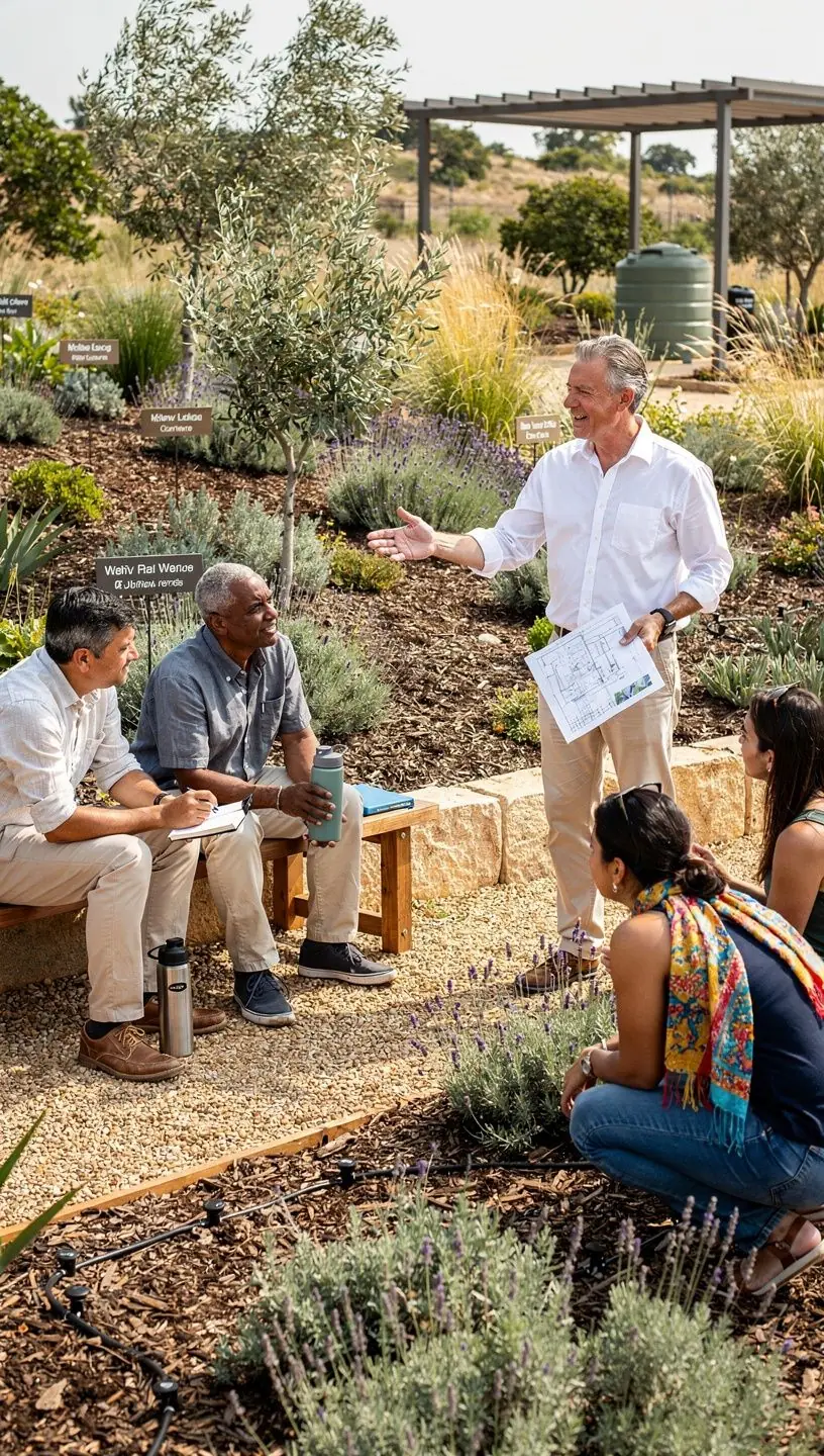 Dicas práticas para manutenção de jardins demonstrativos.