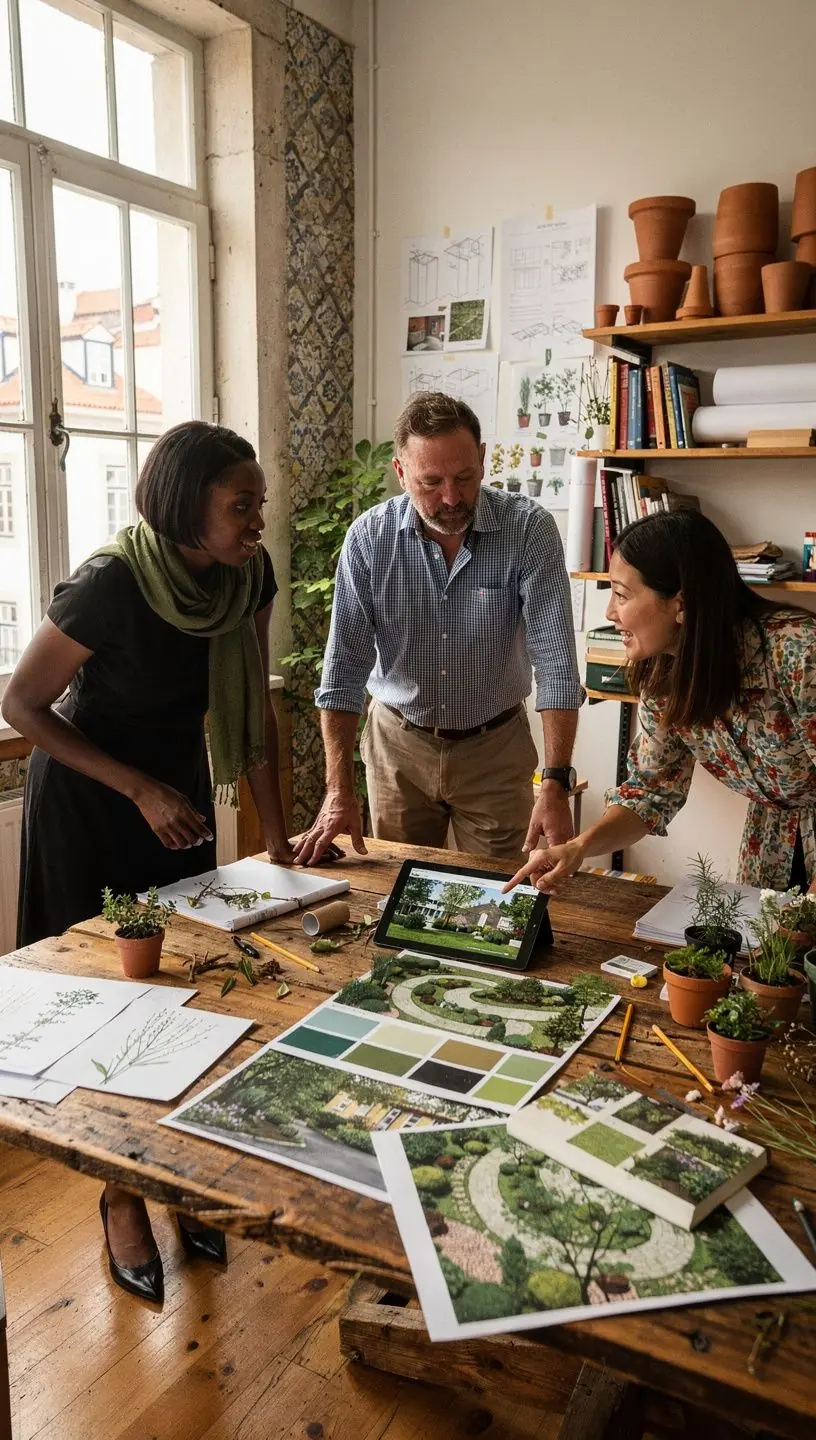 Análise do espaço externo para potencial de design.