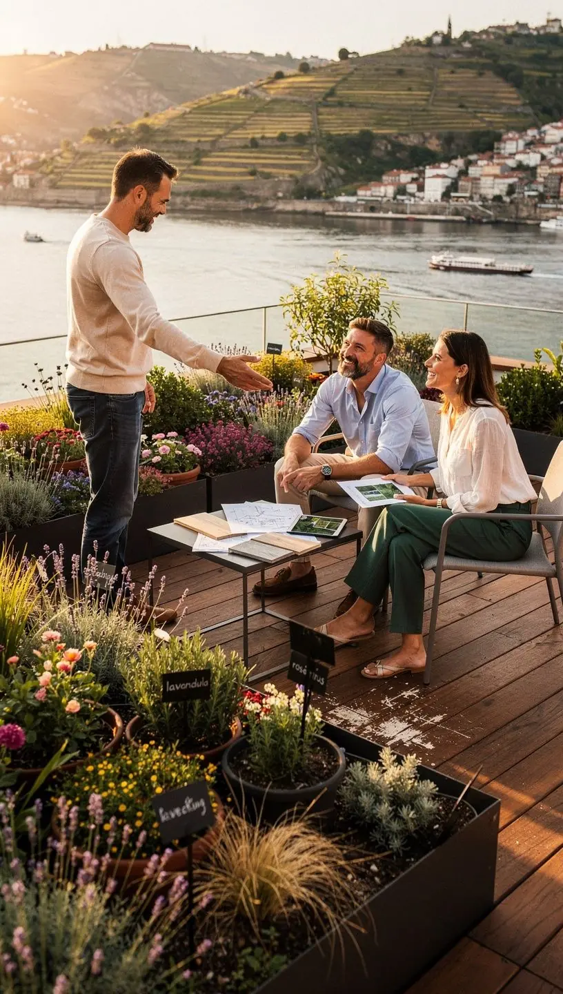 Zonas de resistência de plantas em paisagismo PT